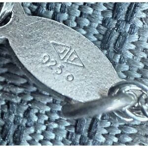 Judith Jack Sterling Silver 925 Marcasite Filigree Pendant Necklace 7.49g